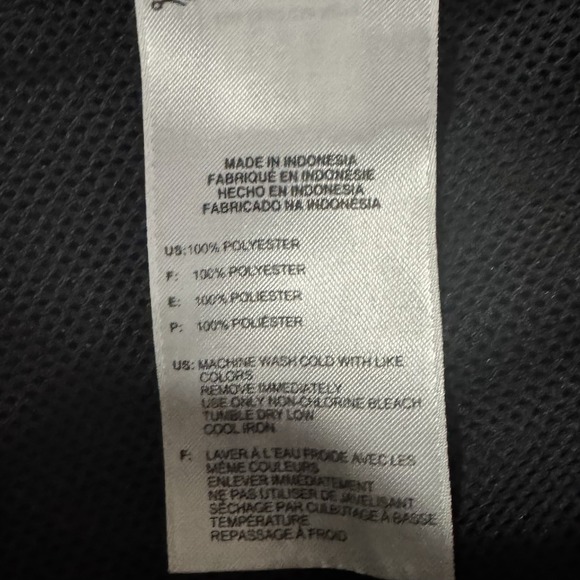 Adidas Essentials 3-Stripes 1/4 Zip Pullover Windbreaker Black White Men's Sz M - Picture 5 of 9